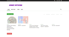 Desktop Screenshot of animesnetwork.com